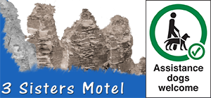 3 Sisters Motel - Classic family owned motel in Katoomba Blue Mountains NSW 