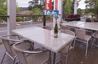 Watch the sun go down while enjoying a drink in our Verandah View Deck.